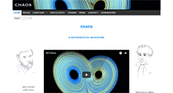 Desktop Screenshot of chaos-math.org